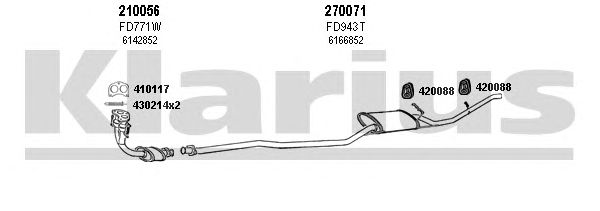 Exhaust System 360420E