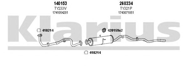 Exhaust System 900211E