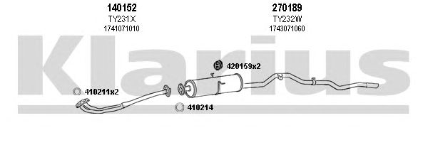 Exhaust System 900258E