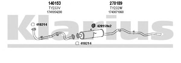 Exhaust System 900259E