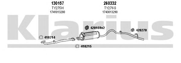 Exhaust System 900266E
