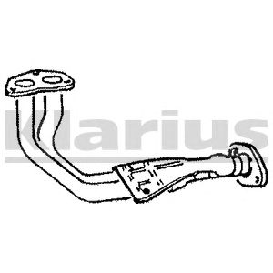 Exhaust Pipe MA107P