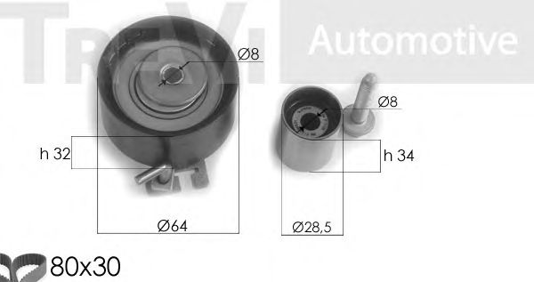 Timing Belt Kit RPK3278D/2