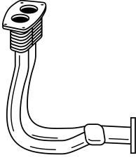 Exhaust Pipe 53102