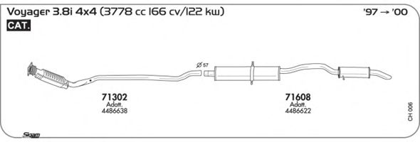 Exhaust System CH006