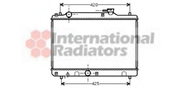 Radiator, engine cooling 52002034