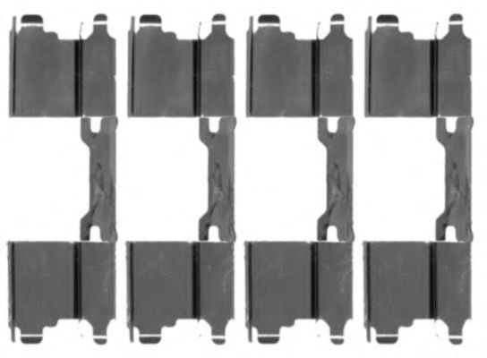 Accessory Kit, disc brake pads 8DZ 355 203-501