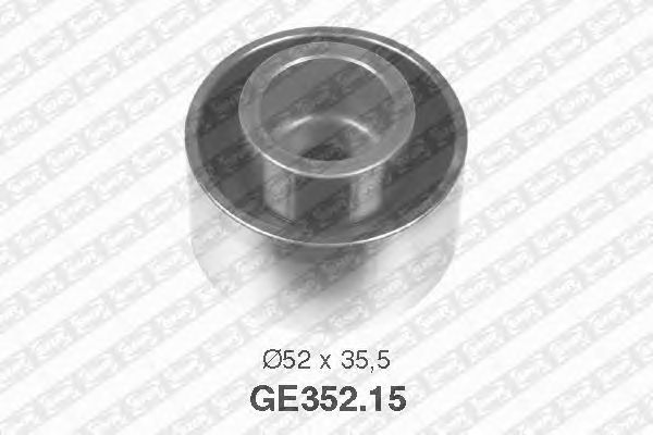 Deflection/Guide Pulley, timing belt GE352.15