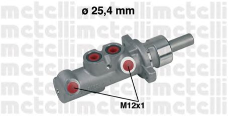 Master Cylinder, brakes 05-0314