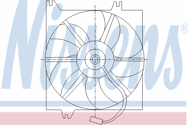 Fan, radiator 85085