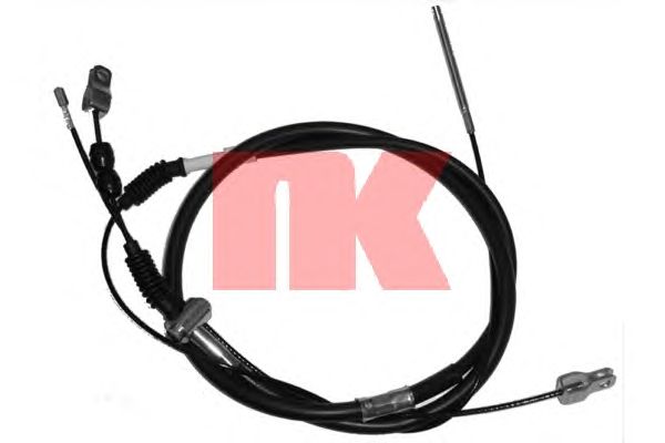 Cable, parking brake 904587