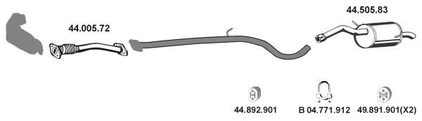 Exhaust System 442157