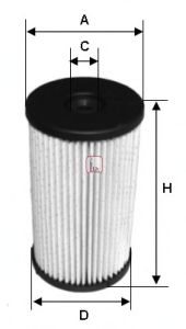 Fuel filter S 6007 NE