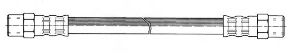 Tubo flexible de frenos 70018