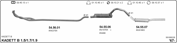 Exhaust System 561000228