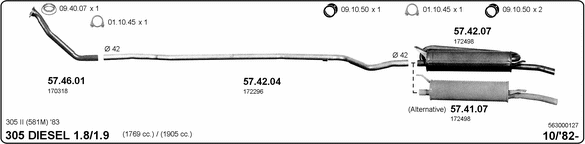 Exhaust System 563000127
