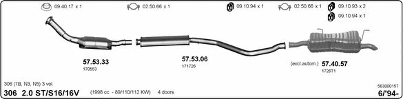 Exhaust System 563000157