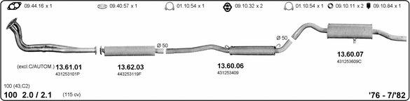 Exhaust System 504000136