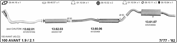 Exhaust System 504000138