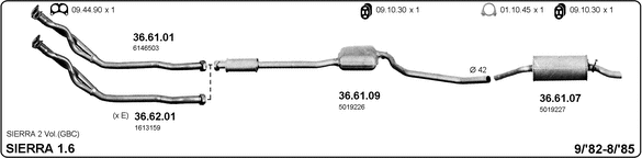 Exhaust System 525000295