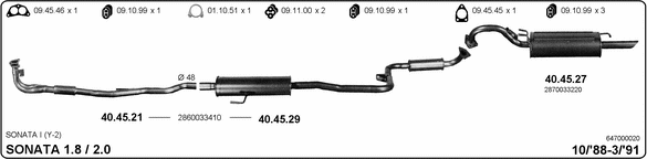 Exhaust System 647000020