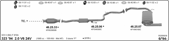 Exhaust System 552000038