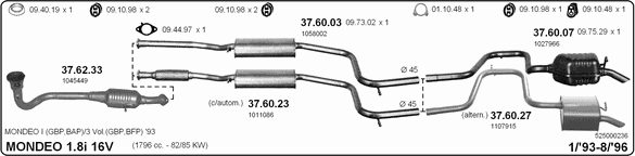 Exhaust System 525000236