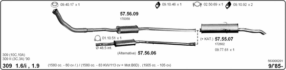 Exhaust System 563000201