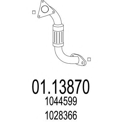 Exhaust Pipe 01.13870