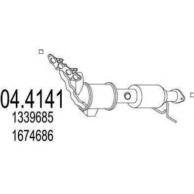 Catalytic Converter 04.4141