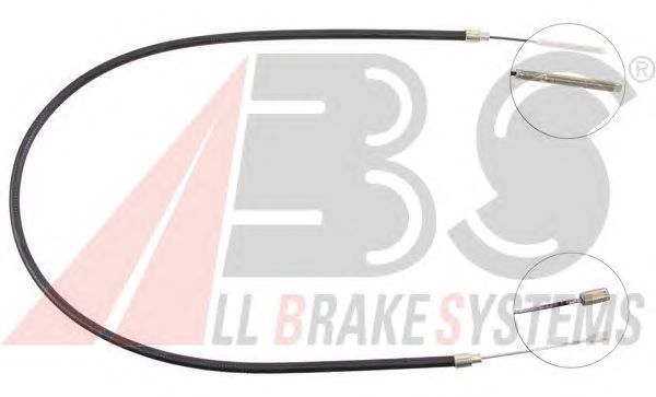 Cable, parking brake K10386