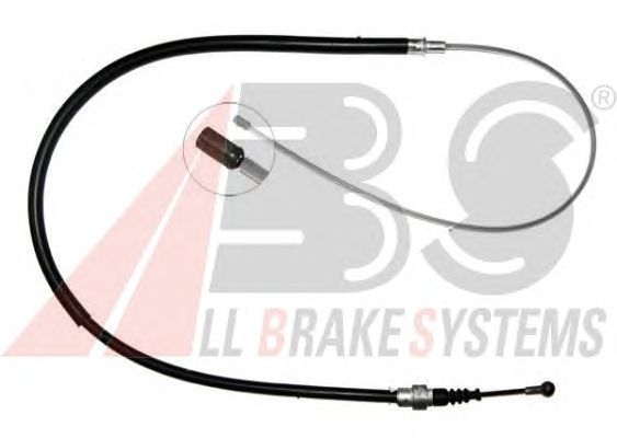 Cable, parking brake K18336