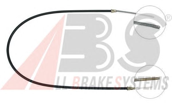 Cable, parking brake K18908