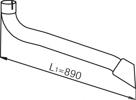 Exhaust Pipe 54202