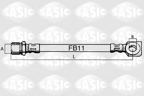 Flessibile del freno SBH6368