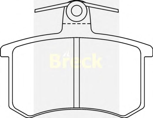 Brake Pad Set, disc brake 21144 00 704 00