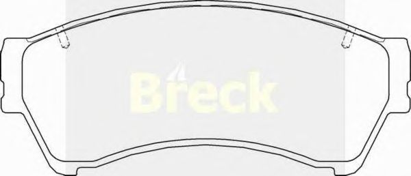 Brake Pad Set, disc brake 24582 00 701 10