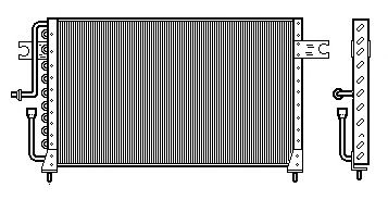 Condensator, airconditioning 754M11