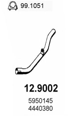 Exhaust Pipe 12.9002