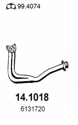 Exhaust Pipe 14.1018