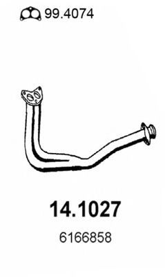 Exhaust Pipe 14.1027