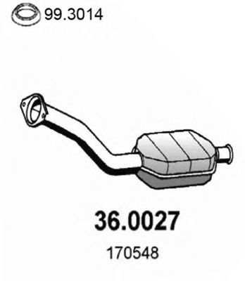 Catalytic Converter 36.0027