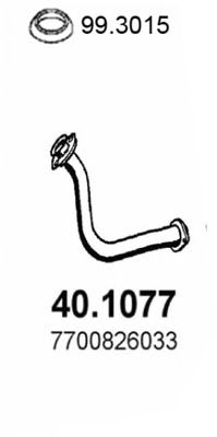 Exhaust Pipe 40.1077