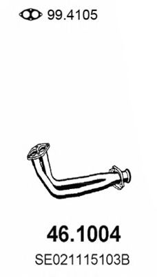 Exhaust Pipe 46.1004