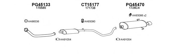 Exhaust System 450689