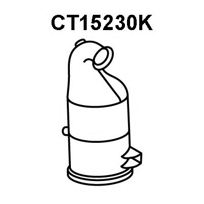 Catalytic Converter CT15230K