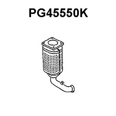 Catalytic Converter PG45550K