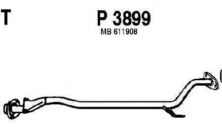 Exhaust Pipe P3899