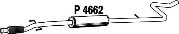 Middle Silencer P4662