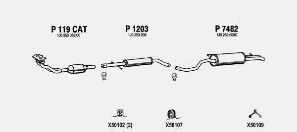 Exhaust System SK200